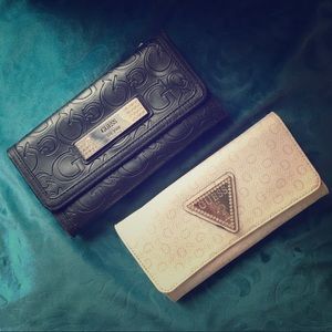 Set of TWO wallets from Guess